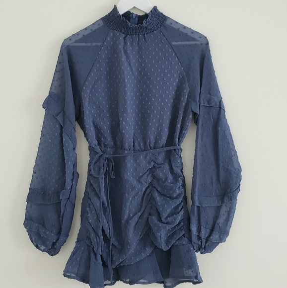 OC Order Plus, mini dress, size S, Blue - Picture 3 of 11